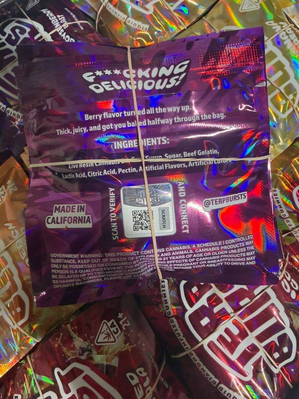 Terp Burst Gummies 800Mg